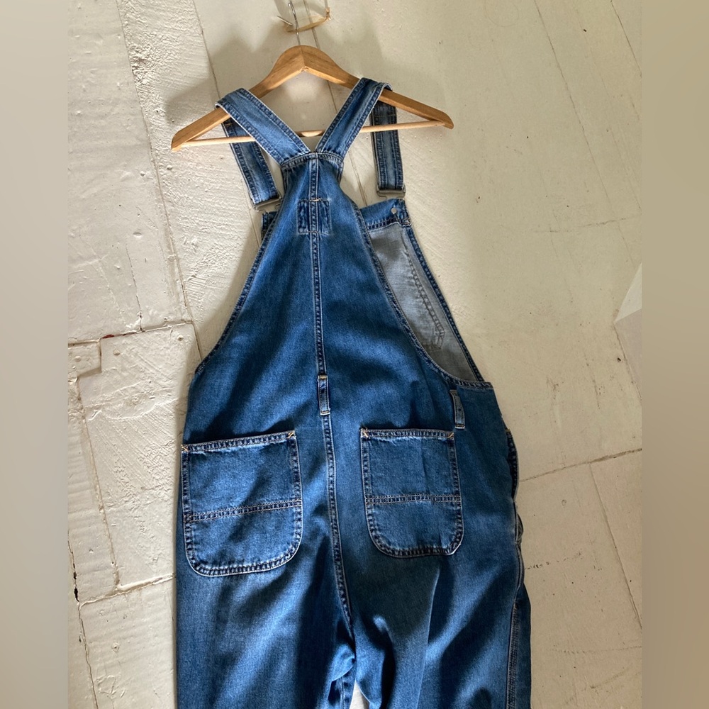 Gap denim overalls size small petite